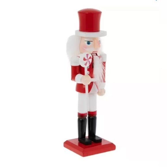 Peppermint Candy Wand Nutcracker - Picture 2 of 3